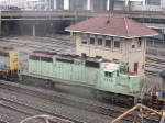 HLCX 6309 on SB CSX freight past Spring tower